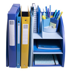 Organiseur de bureau The Organizer Bee Blue