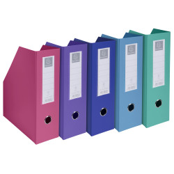Porte-revues PP - Dos 100mm - livrés à plat - 23x31cm
