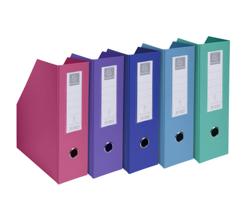 Porte-revues PP - Dos 100mm - livrés à plat - 23x31cm