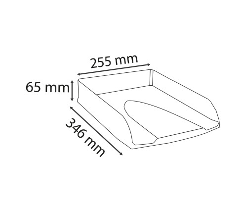Set de 4 Corbeilles à courrier Combo Styli Skandi