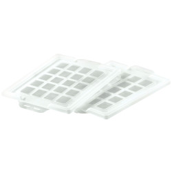 Lot de 6 couvercles transparents pour bac