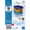 Set de 4 corbeilles-à-courrier Combo Midi Bee Blue