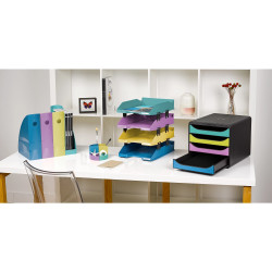 Set de 4 corbeilles-à-courrier Combo Midi Forever Young