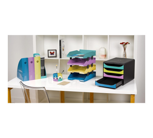 Set de 4 corbeilles-à-courrier Combo Midi Forever Young
