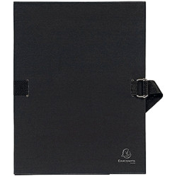 Chemise extensible toilée, noir