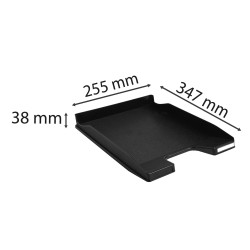 Corbeille à courrier Combo Mini Ecoblack