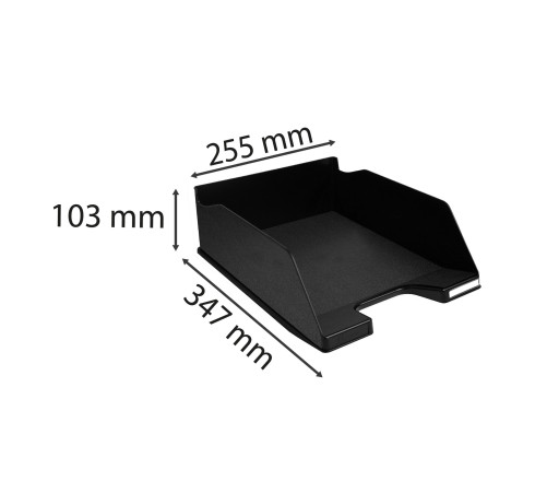 Corbeille à courrier Combo Maxi Ecoblack