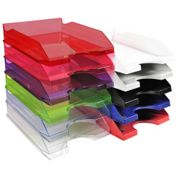 Corbeille à courrier Ecotray Ecoblack