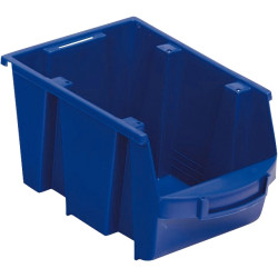Bac à bec en polypropylène 235x126x150mm bleu