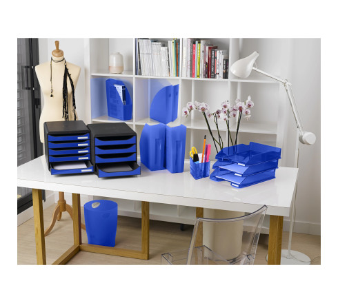 Corbeille-à-papier Ecobin Linicolor