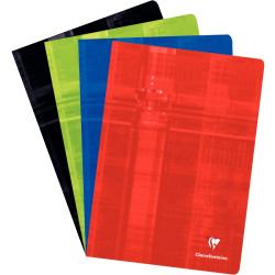 Piqûre 96 pages CLAIREFONTAINE, format A4, seyès, papier 90g