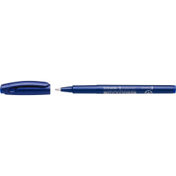 Roller pointe plastique 0,5mm bleu