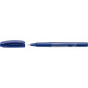 Roller pointe plastique 0,5mm bleu