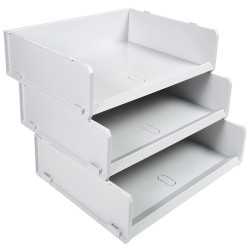 Corbeille à courrier multitri Office
