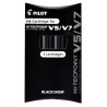 Etui de 3 recharges V5/V7 noire