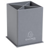 Pot à crayons carré 4 compartiments carton Teksto