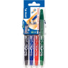 Pochette de 4 rollers Frixion Ball standard assortis