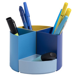 Pot à crayons modulable The Quarter Bee Blue