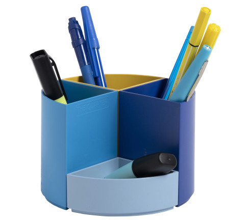Pot à crayons modulable The Quarter Bee Blue