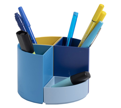 Pot à crayons modulable The Quarter Bee Blue