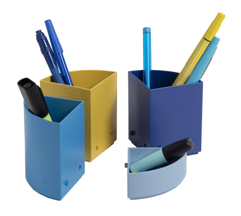 Pot à crayons modulable The Quarter Bee Blue