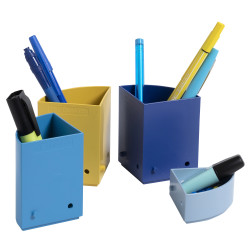 Pot à crayons modulable The Quarter Bee Blue