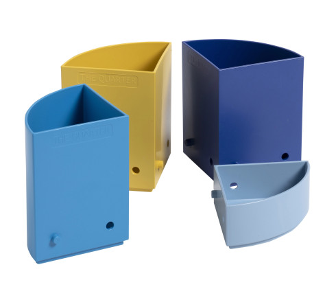 Pot à crayons modulable The Quarter Bee Blue