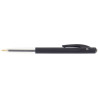 Stylo bille M10 rétractable noir