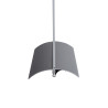 Porte-visuel vertical pied aluminium A4
