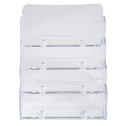 Distributeur de cartes de visite 4 cases