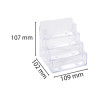Distributeur de cartes de visite 4 cases