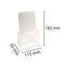 Distributeur de prospectus 1 compartiment DL (10X21cm)