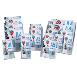 Distributeur de prospectus 1 compartiment DL (10X21cm)