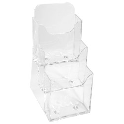 Distributeur de prospectus 3 compartiments DL (10X21cm)