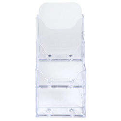Distributeur de prospectus 3 compartiments DL (10X21cm)
