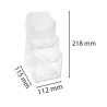 Distributeur de prospectus 3 compartiments DL (10X21cm)