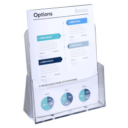 Distributeur de prospectus 1 compartiment A4