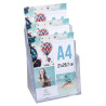 Distributeur de prospectus 3 compartiments A4