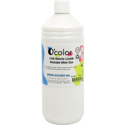 Flacon de colle 1L blanche vinylique