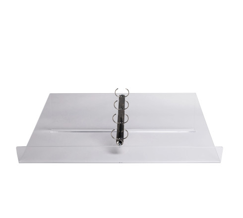 Lutrin avec anneaux de classeur
