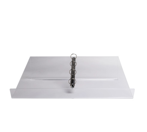 Lutrin avec anneaux de classeur