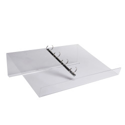 Lutrin avec anneaux de classeur