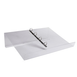 Lutrin avec anneaux de classeur