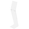 Présentoir sur pied tout PMMA vertical A4