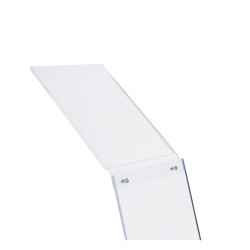 Présentoir sur pied tout PMMA vertical A4