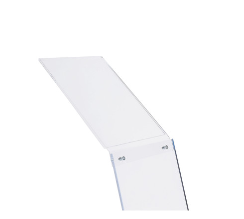 Présentoir sur pied tout PMMA vertical A4