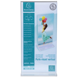 Porte-visuel droit vertical DL