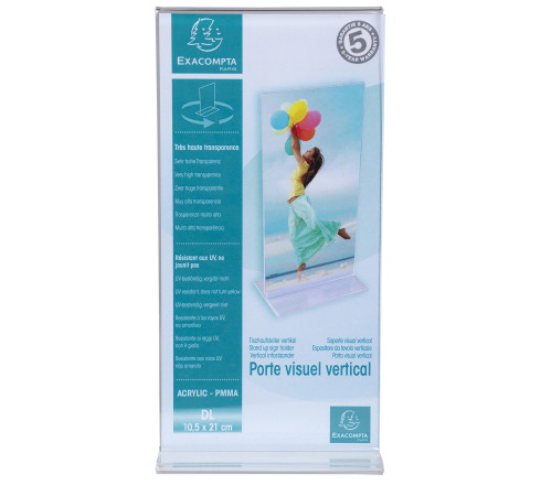 Porte-visuel droit vertical DL