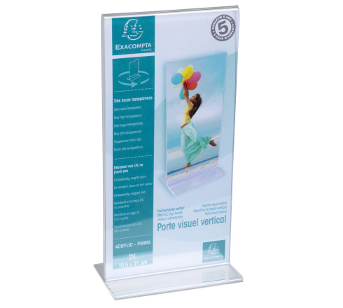 Porte-visuel droit vertical DL