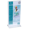 Porte-visuel droit vertical DL